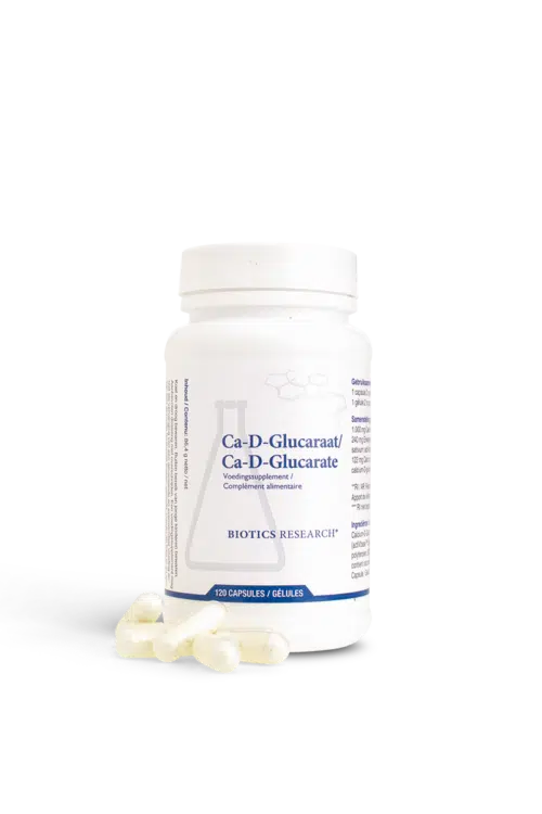 Calcium D glucaraat 120 capsules Biotics