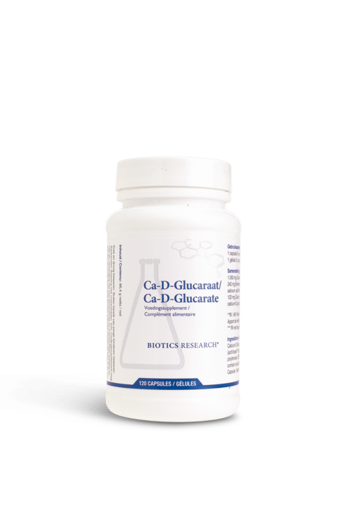 Calcium D glucaraat 120 capsules Biotics