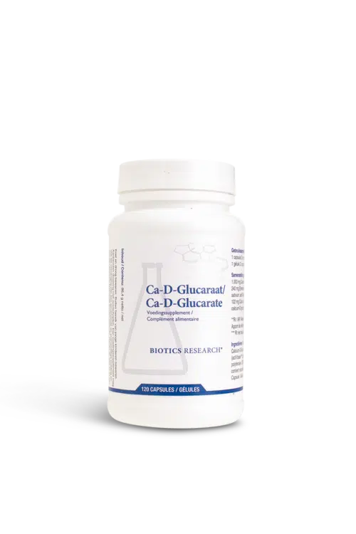 Calcium D glucaraat 120 capsules Biotics