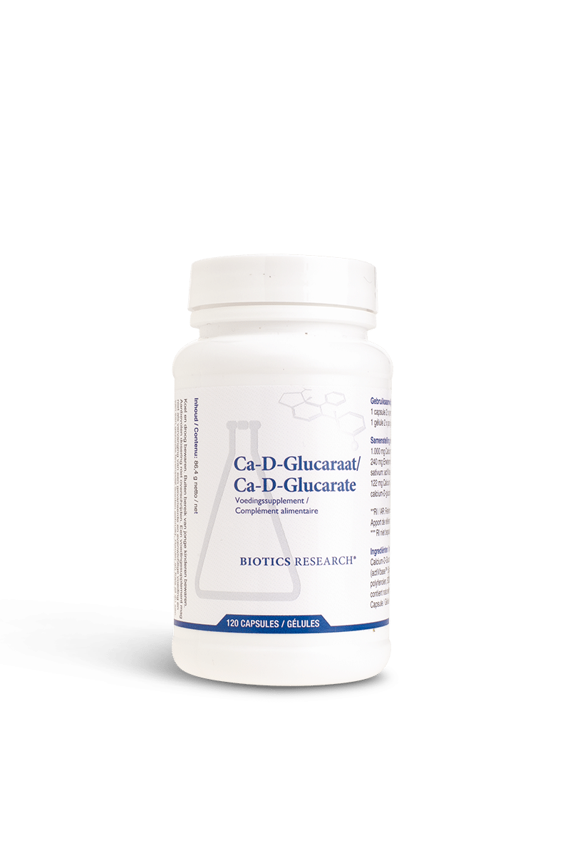Calcium D glucaraat 120 capsules Biotics