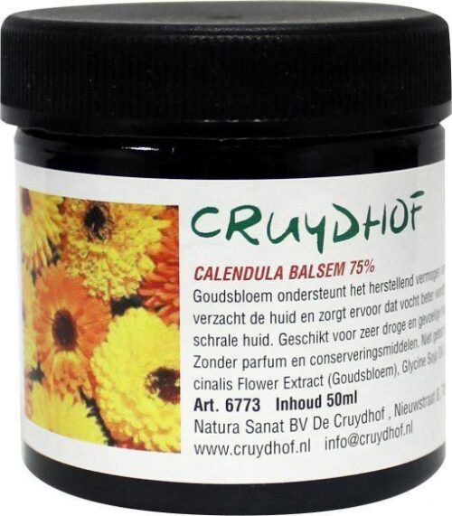Calendula balsem 75% 50 ml Cruydhof