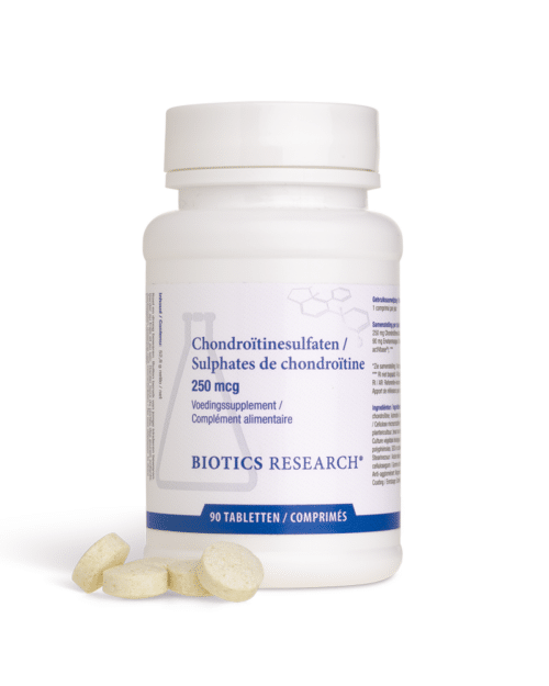 Chondroitinesulfaten 250 mcg 90 tabletten Biotics