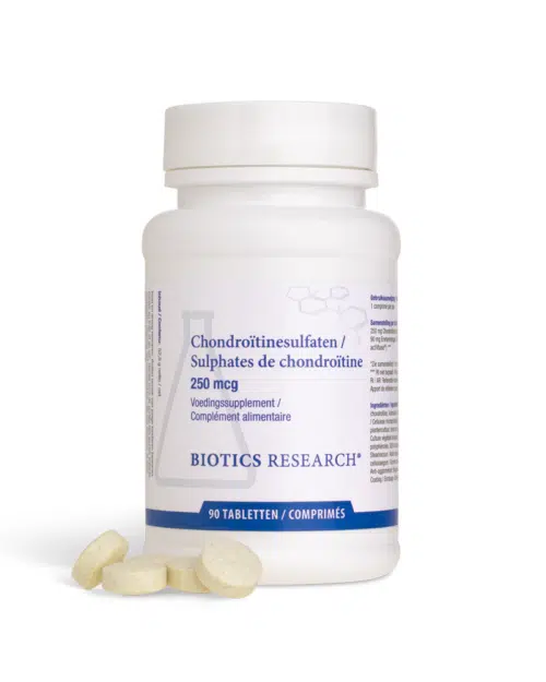 Chondroitinesulfaten 250 mcg 90 tabletten Biotics