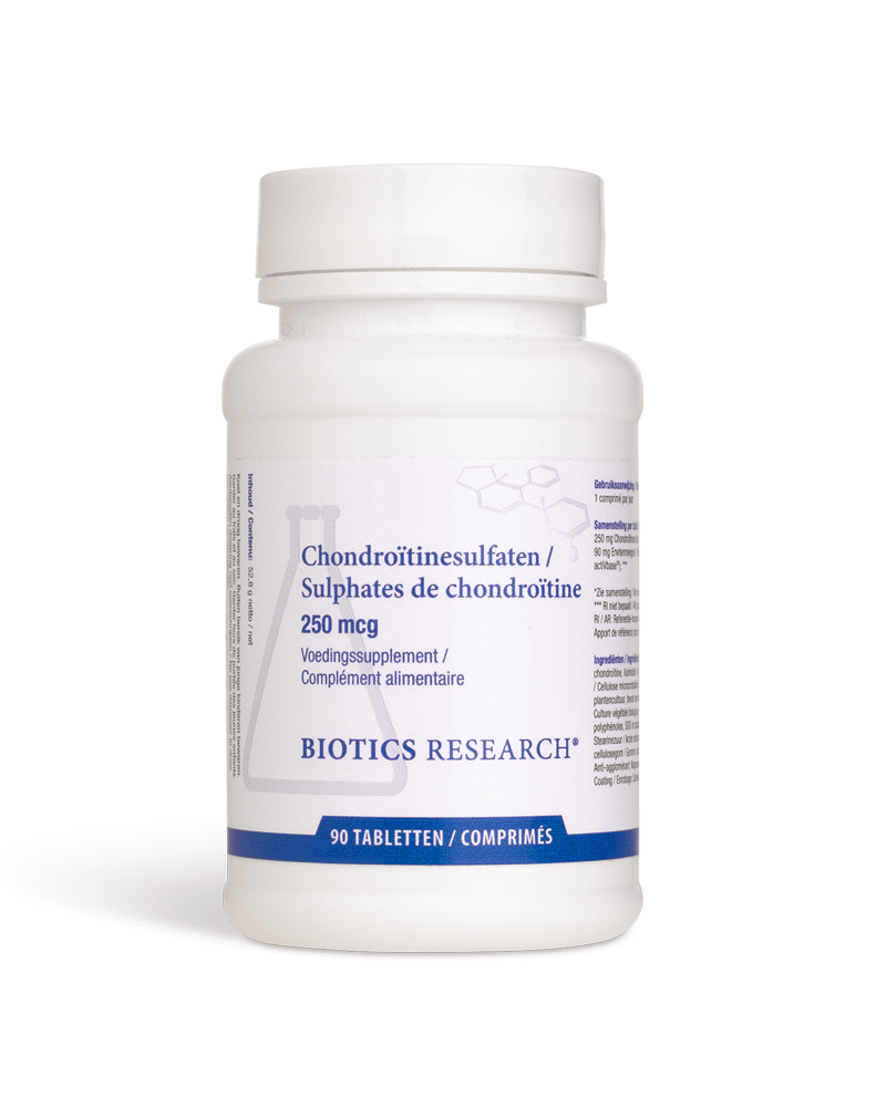 Chondroitinesulfaten 250 mcg 90 tabletten Biotics