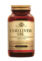 Cod Liver Oil 250 softgels Solgar