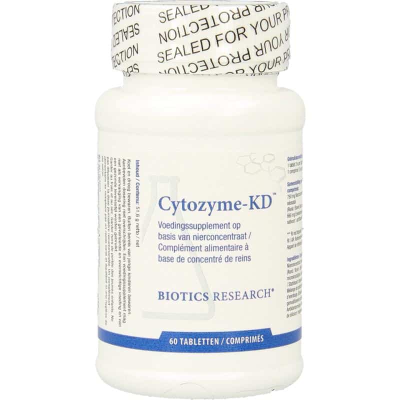 Cytozyme KD nier 60 tabletten Biotics