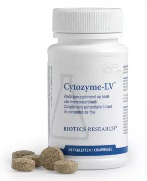 Cytozyme LV lever 60 tabletten Biotics