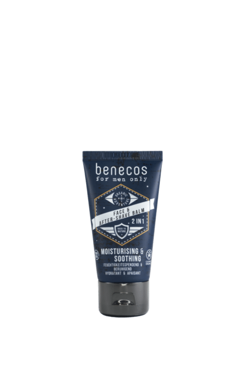 For men face aftershave balm 2in1 50 ml Benecos