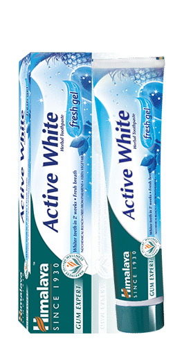 Herbal tandpasta active white 75 ml Himalaya