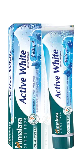 Herbal tandpasta active white 75 ml Himalaya