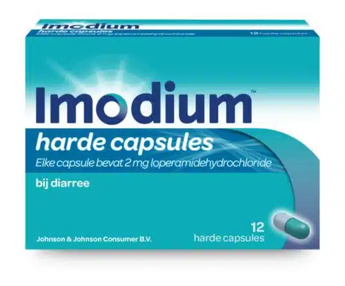 Imodium anti diarree 2 mg 12 capsules