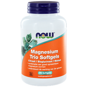 Magnesium trio 90 softgels NOW