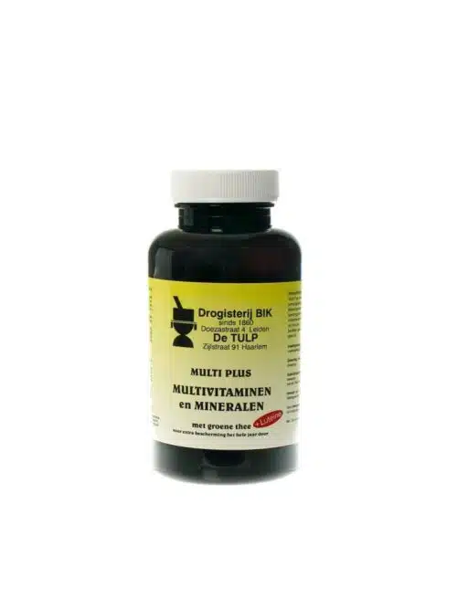 Multi plus multivitaminen & mineralen + Luteine 100 tabletten Bik-Bik