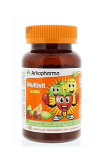 Multi vitamine fruitgum 60st Azinc