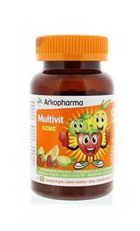 Multi vitamine fruitgum 60st Azinc