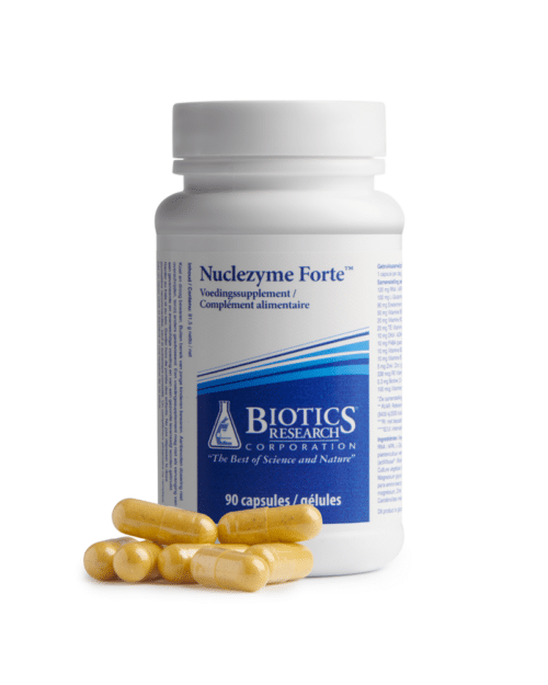 Nuclezyme forte 90 capsules Biotics