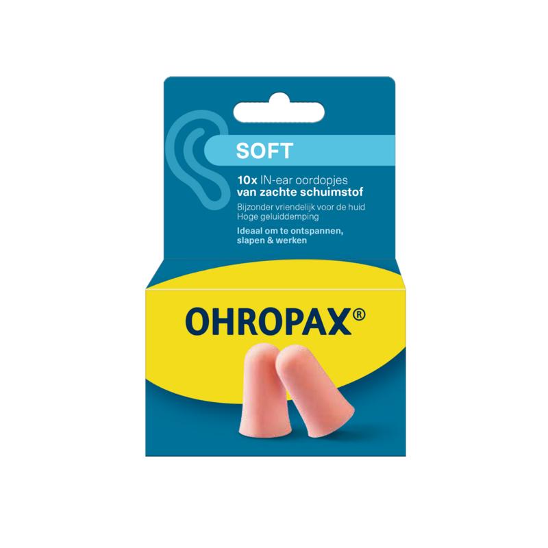 Ohropax Soft Gehoorbeschermers 10 stuks