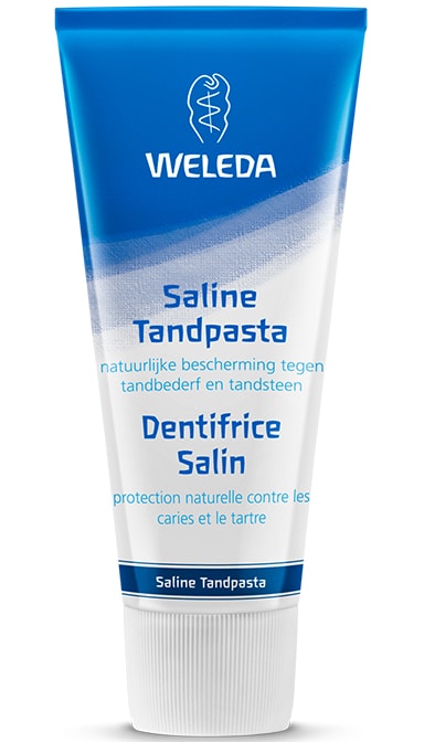 Oral care saline tandpasta 75 ml Weleda