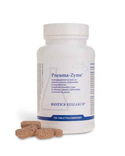 Pneuma zyme long 100 tabletten Biotics
