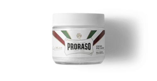 Preshave crème met Groene thee & Haver 100 ml (wit) Proraso