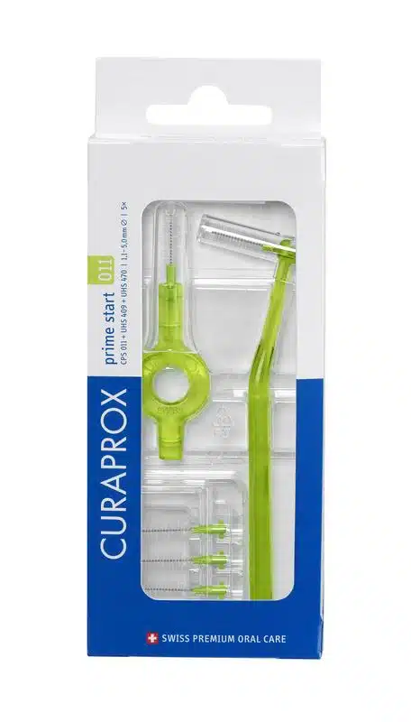 Prime start rager 11 licht groen 5.0 mm 5 stuks Curaprox