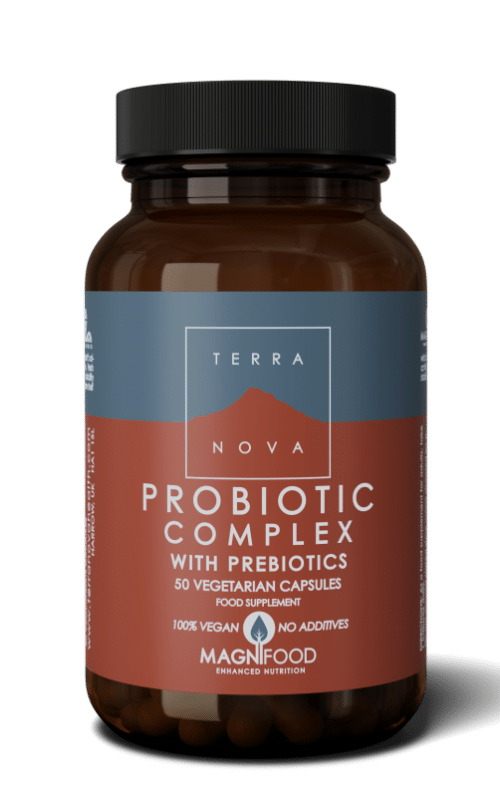 Probiotic complex with prebiotics 100 capsules Terranova