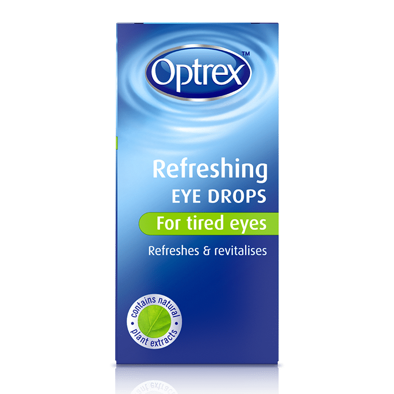 Refreshing eyedrops (for tired eyes) 10 ml Optrex