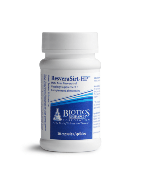Resverasirt-hp 30 capsules Biotics