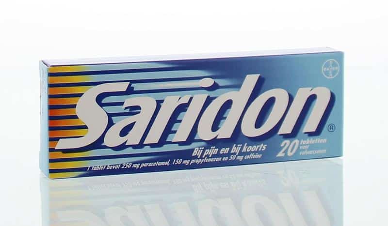 Saridon 20 tabletten