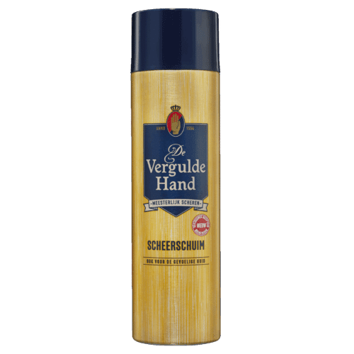 Scheerschuim 50 ml reisverpakking Vergulde Hand