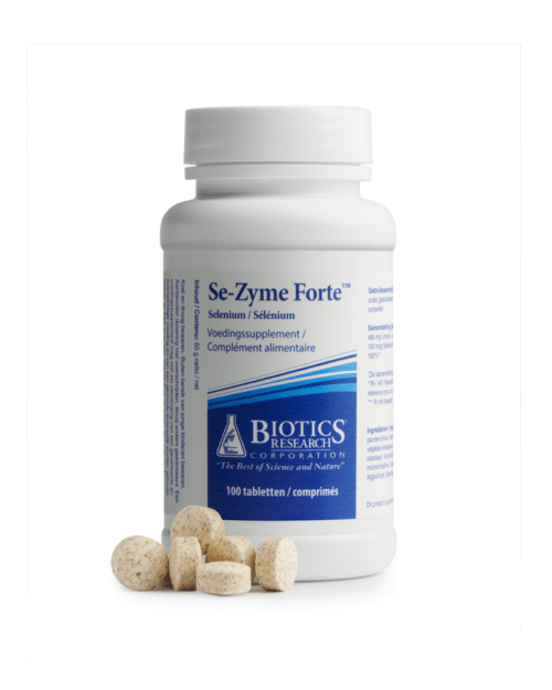 Se zyme forte 100 mcg 100 tabletten Biotics