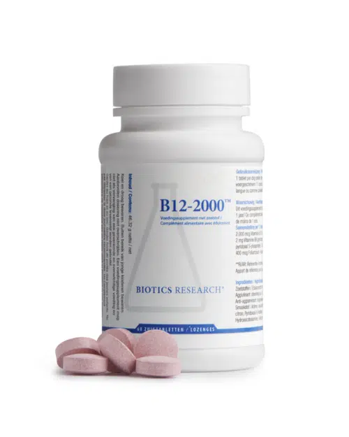 Vitamin B12 2000 mcg 60zt Biotics