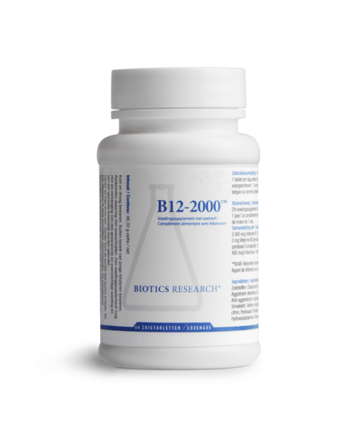 Vitamin B12 2000 mcg 60zt Biotics