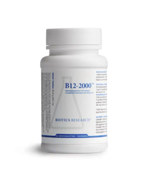 Vitamin B12 2000 mcg 60zt Biotics