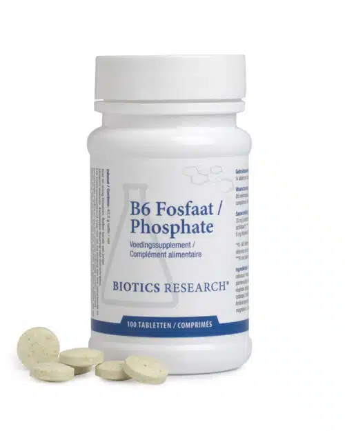 Vitamine B6 fosfaat 100 tabletten Biotics