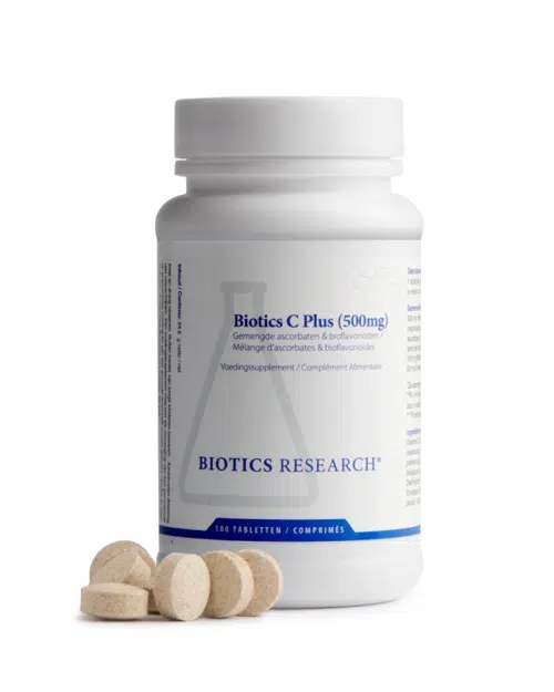 Vitamine C Plus 500mg 100 tabletten Biotics