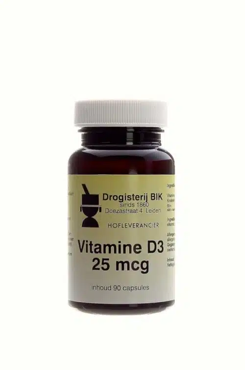 Vitamine D3 25 mcg 1000iu 120 capsules (Pearls) Drog.Bik
