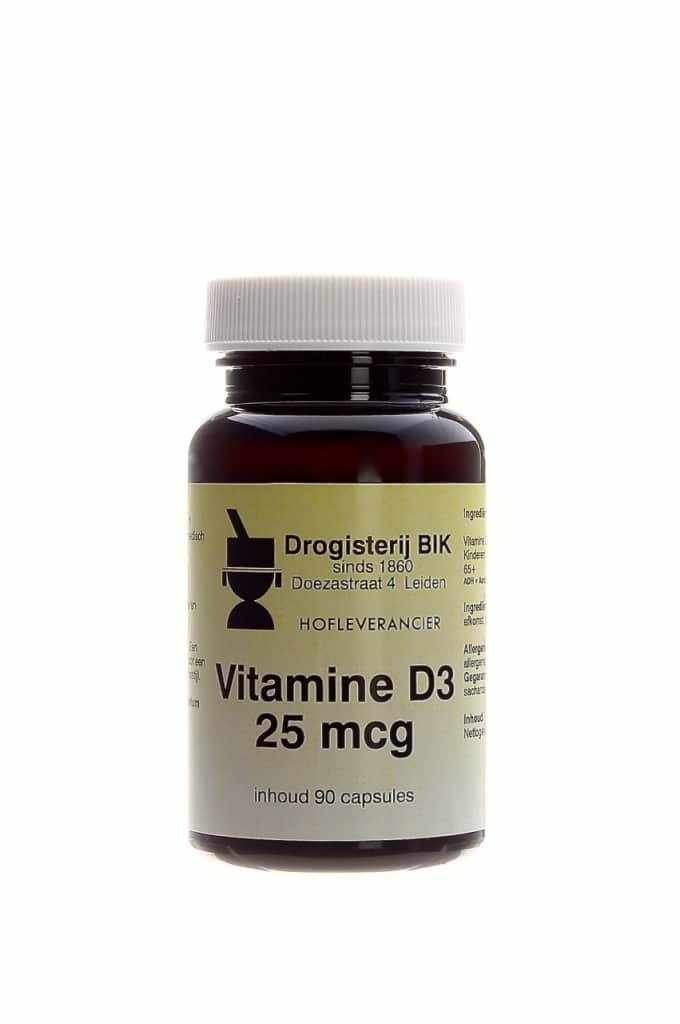 Vitamine D3 25 mcg 1000iu 120 capsules (Pearls) Drog.Bik