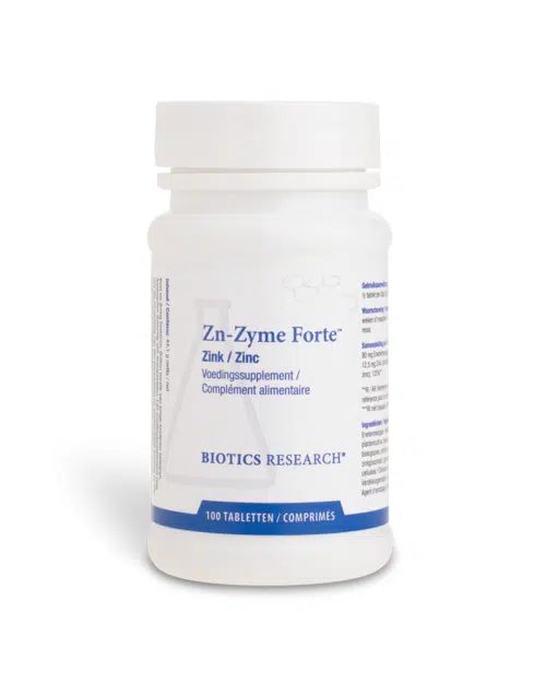 ZN Zyme forte 25 mg 100 tabletten Biotics