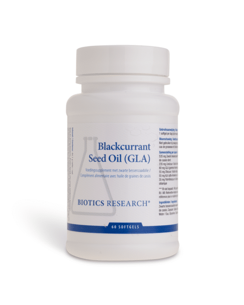 Zwarte bessenzaad olie 535 mg 60 capsules Biotics